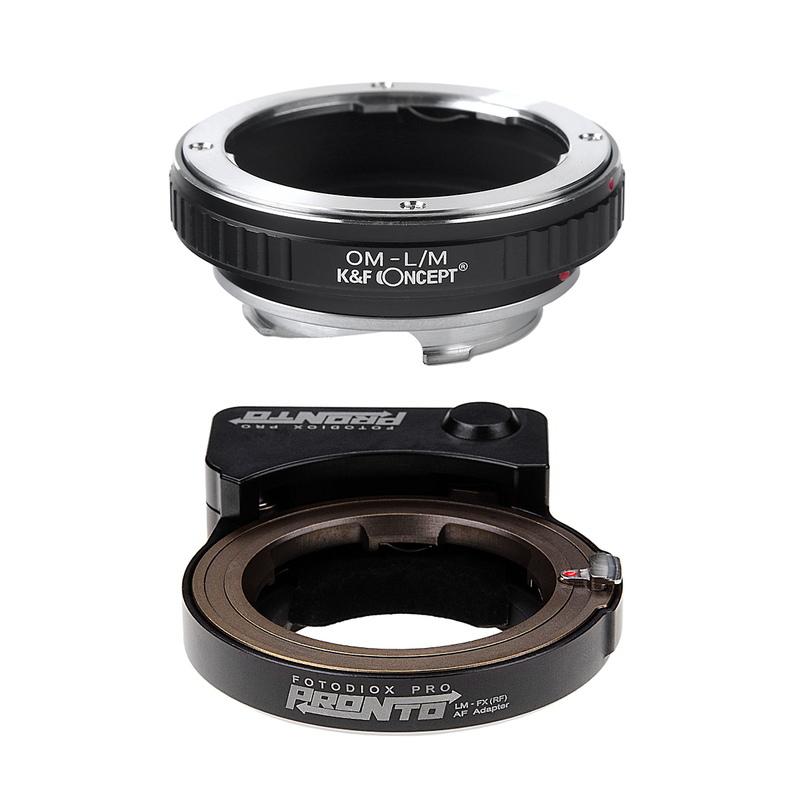 K&F CONCEPT - Fotodiox LM-FXRF-PRN + K\u0026F Concept KF-OMM｜オリンパスOM水晶体用 マウントアダプタ仕掛ける カメラ-テレビ、オーディオ、カメラ-マウントアダプター