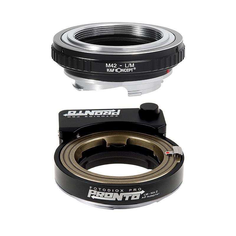 Fotodiox LM-NKZ-PRN + K&F Concept KF-42M2(M42レンズ用 Fotodiox LM-NKZ-PRN + K&F Concept KF-42M2(M42レンズ用