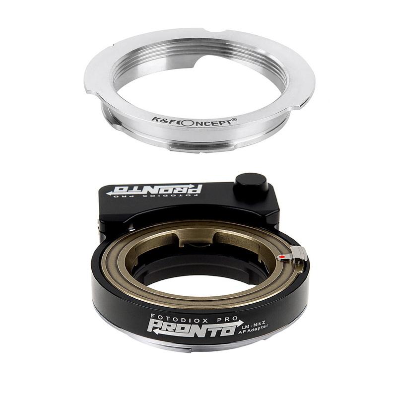 K&F CONCEPT - Fotodiox LM-NKZ-PRN + K\u0026F Concept ライカL39マウント水晶体用アダプタ 仕掛ける マウントアダプター-カメラ