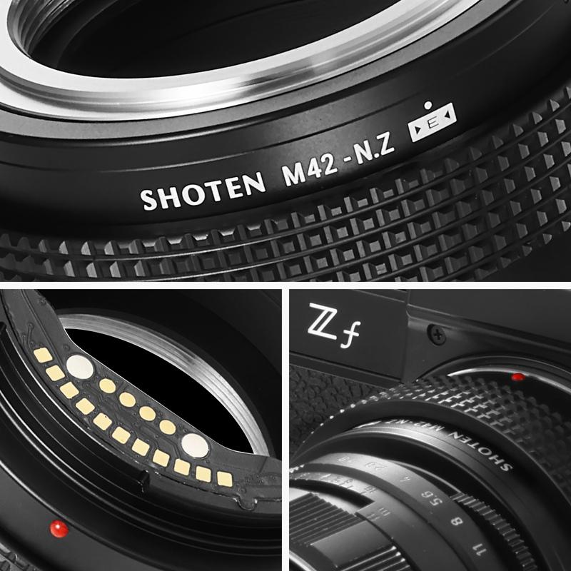 焦点工房 SHOTEN マウントアダプター M42-NZ E (M42マウントレンズ