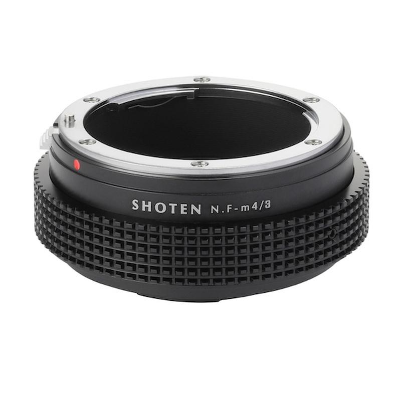 焦点工房NAF-m43 ニコンF→マイクロフォーサーズ用アダプター 焦点工房 SHOTEN マウントアダプター NF-m43（ニコンFマウントレンズ