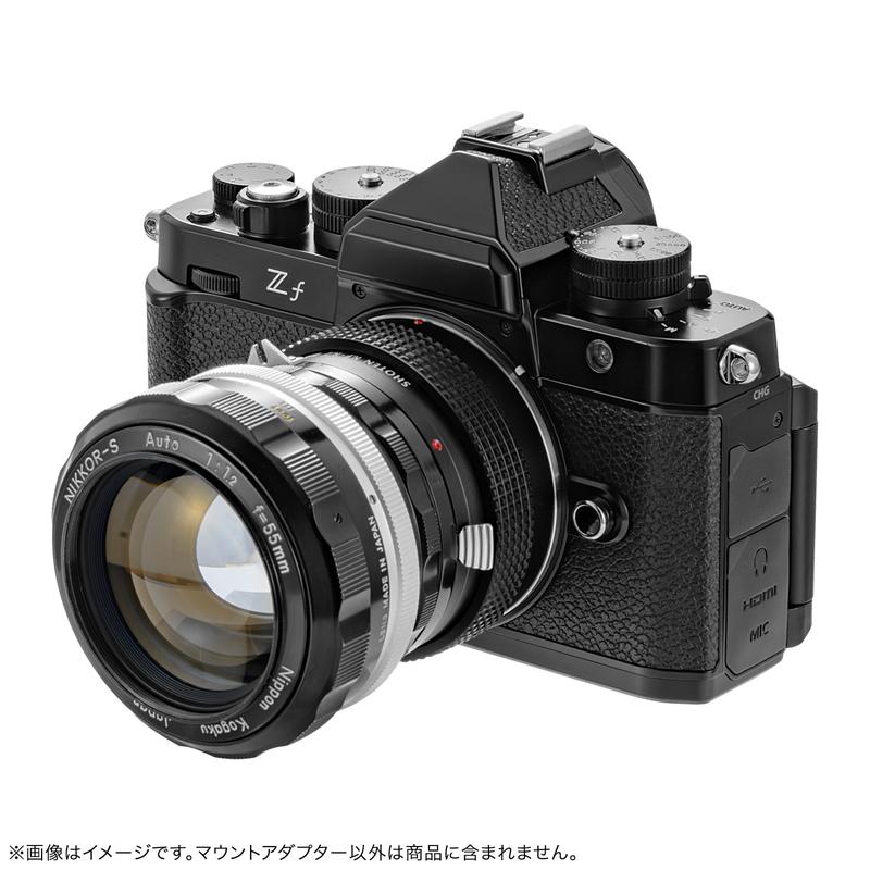 COSINA （コシナ）55mm f1.2 +焦点工房P.K-N.Ｚアダプター SHOTEN PK-NZ E（ペンタックスKマウントレンズ → ニコンZマウント変換