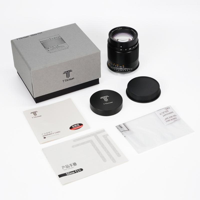 TTArtisan 銘匠光学 50mm f/1.4 ASPH (キヤノンRFマウント) フル