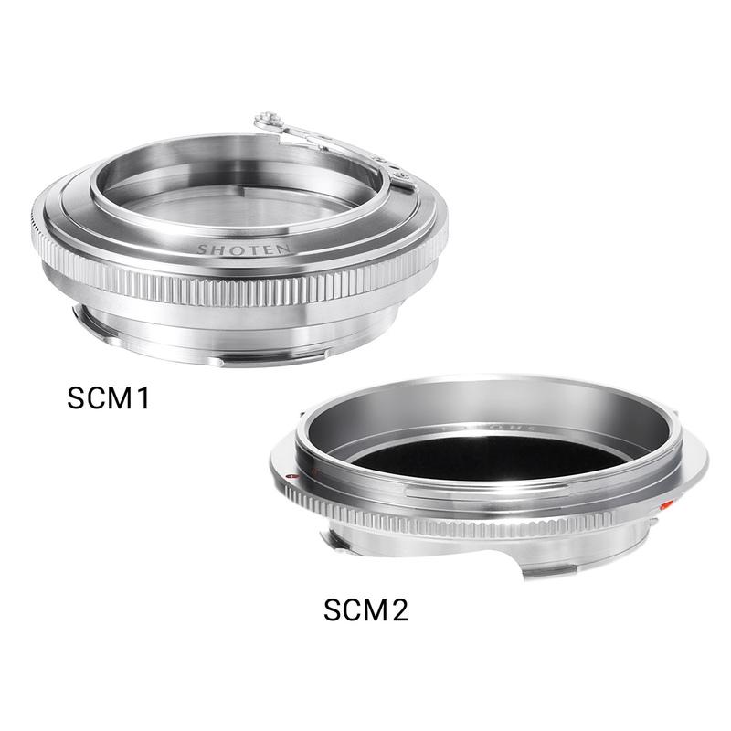 SHOTEN SCM1 SCM2 セット（旧コンタックスC・ニコンSマウント レンズ → ライカMマウント変換）マウントアダプター | 焦点工房