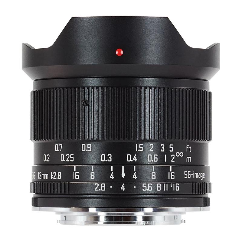 SGーimage SG-image 12mm F2.8 マイクロフォーサーズマウント 単焦点