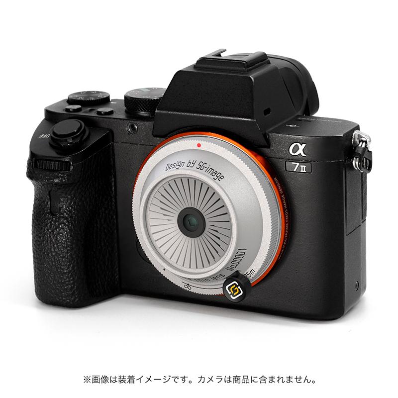 SG-image 24mm F6.3 ウルトラシンレンズ ソニーEマウント フルサイズ 単焦点レンズ カメラレンズ 広角 sony レンズ シルバー_3