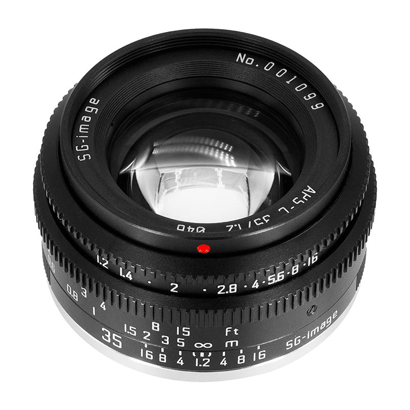 SG-Image 35mm f/1.2 Xマウント用 一万円台で手に入れられる、APS-C用大口径レンズ SG-image 35mm