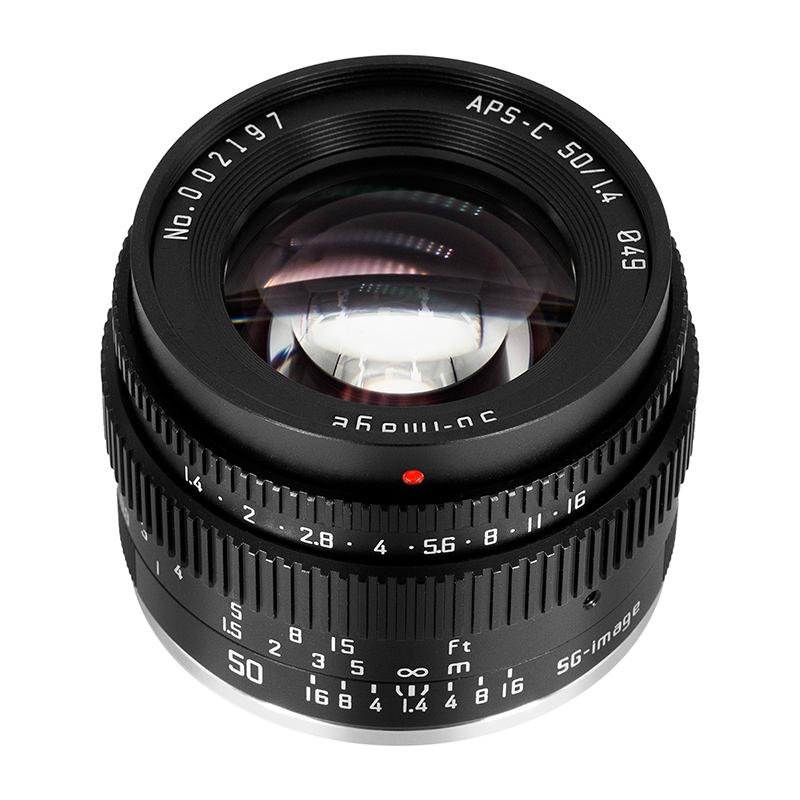 SGーimage SG-image 50mm F1.4 C ソニーEマウント 単焦点レンズ APS-C