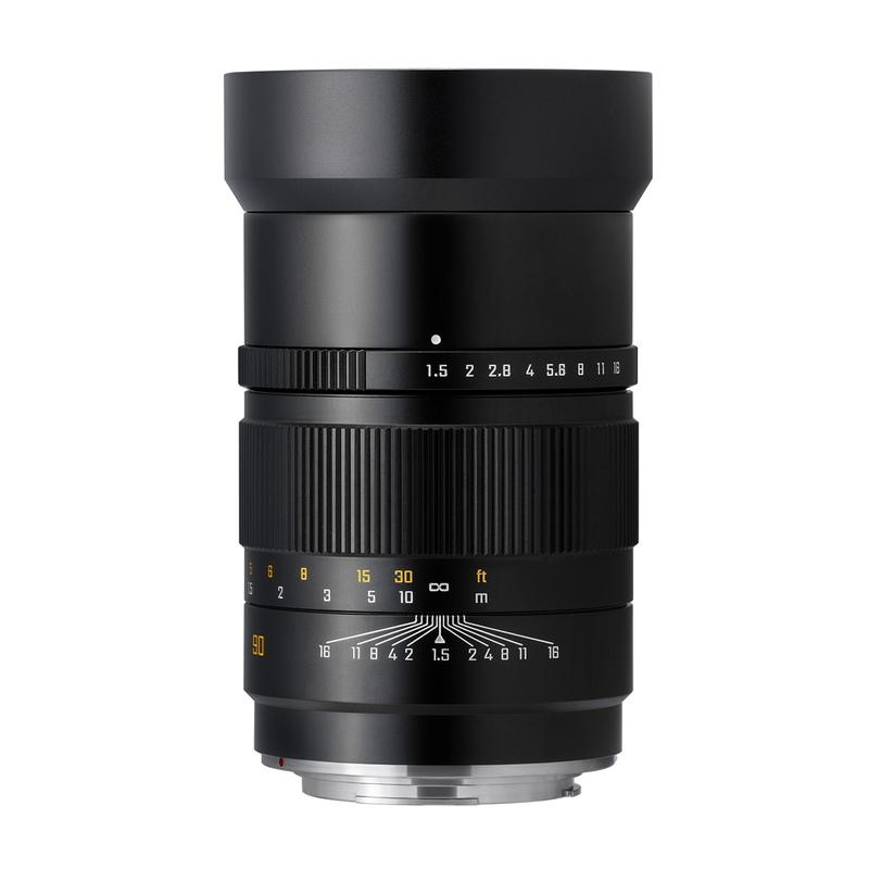 中一光学 SPEEDMASTER 90mm F1.5 キヤノンRFマウント 単焦点レンズ