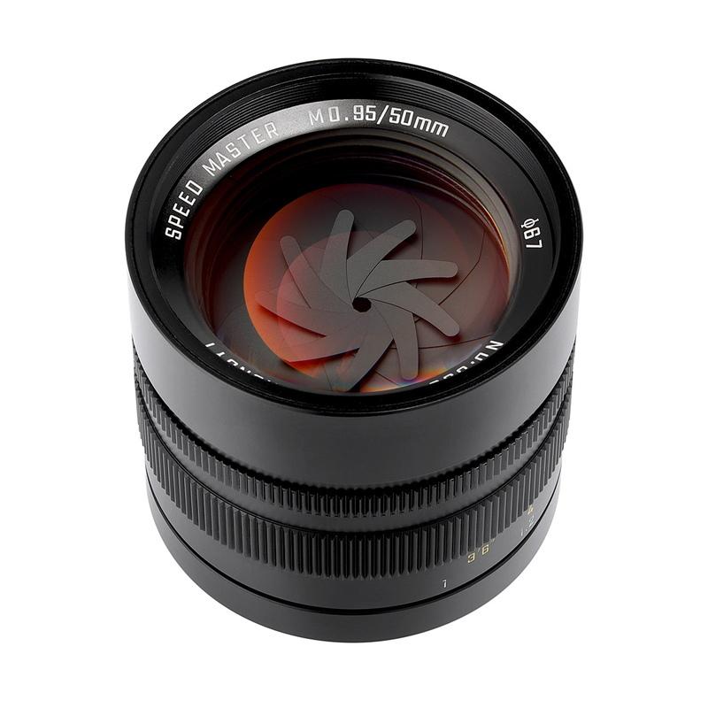 中一光学 SPEEDMASTER 50mm F0.95 ライカMマウント ブラック 単 中一光学 SPEEDMASTER 50mm F0.95 ライカMマウント ブラック 単