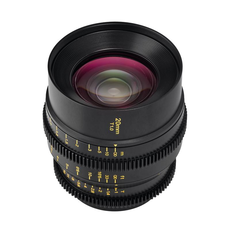 中一光学 SPEEDMASTER CINEMA 20mm T1.0 ASPH. S35（Super 35mm / APS-C）ソニーE シネマレンズ_1
