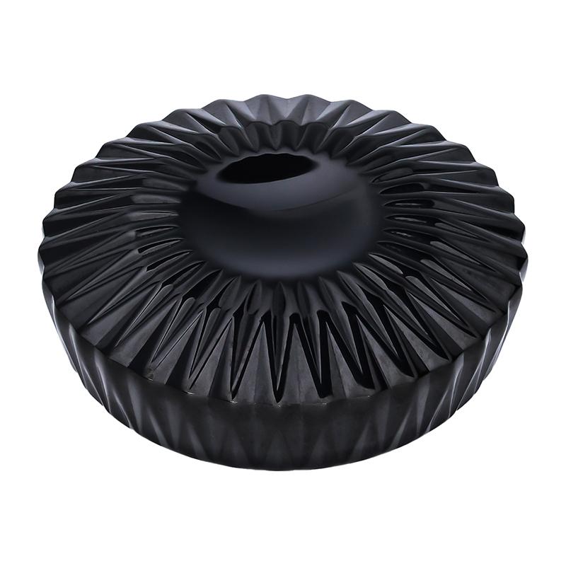 AKuser BE THE ULTIMATE レリーズボタン カメラシャッターボタン 12mm SRB3000シリーズ ONYX BLACK ブラックの画像