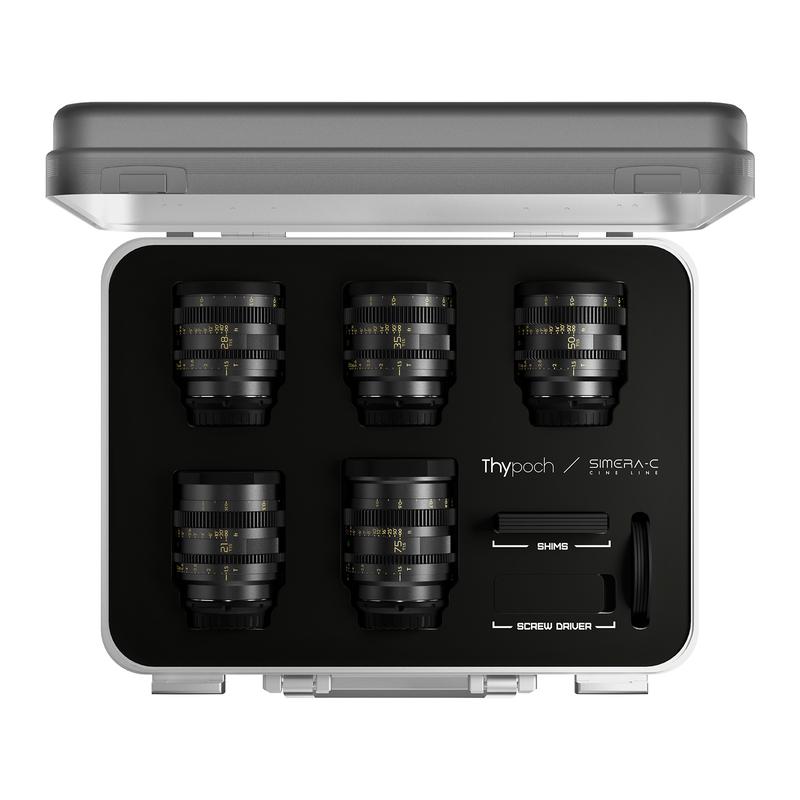 Thypoch Simera-C 4本セット 28-75mm T1.5 Cine Prime ソニーEマウント フルサイズ 単焦点レンズ eマウントレンズ MF sony | Thypoch | 05