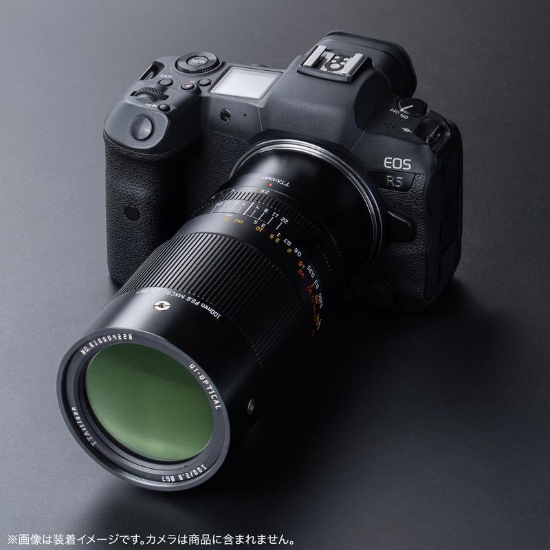 七工匠 銘匠光学 TTArtisan 100mm f/2.8 MACRO 2X キヤノンRF