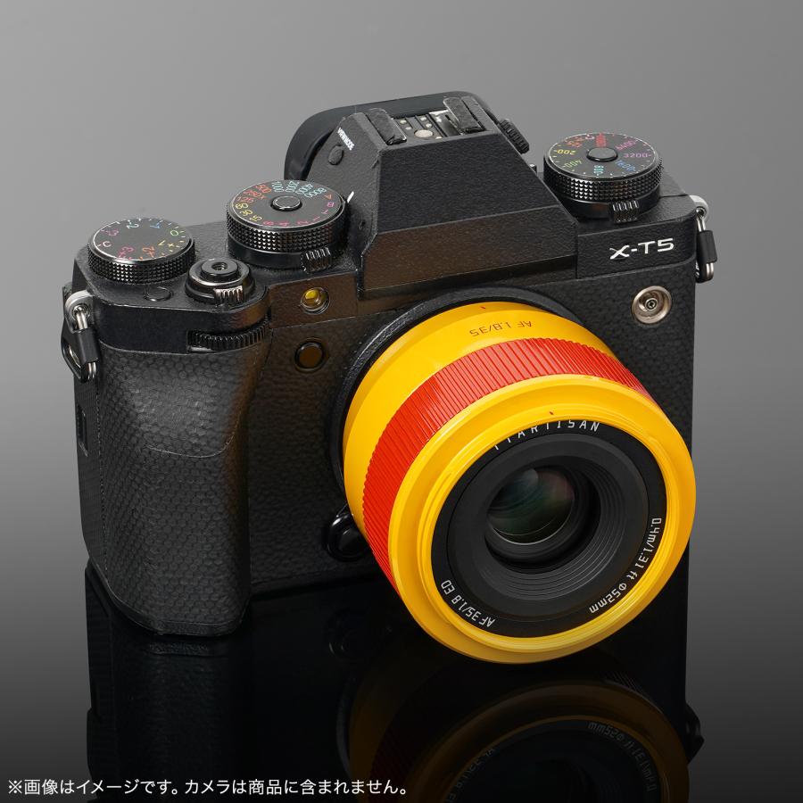 TTartisan AF 35mm F1.8 II オレンジ　富士フィルムx 銘匠光学 TTArtisan AF 35mm f/1.8 II オレンジ【各マウント 世界1000