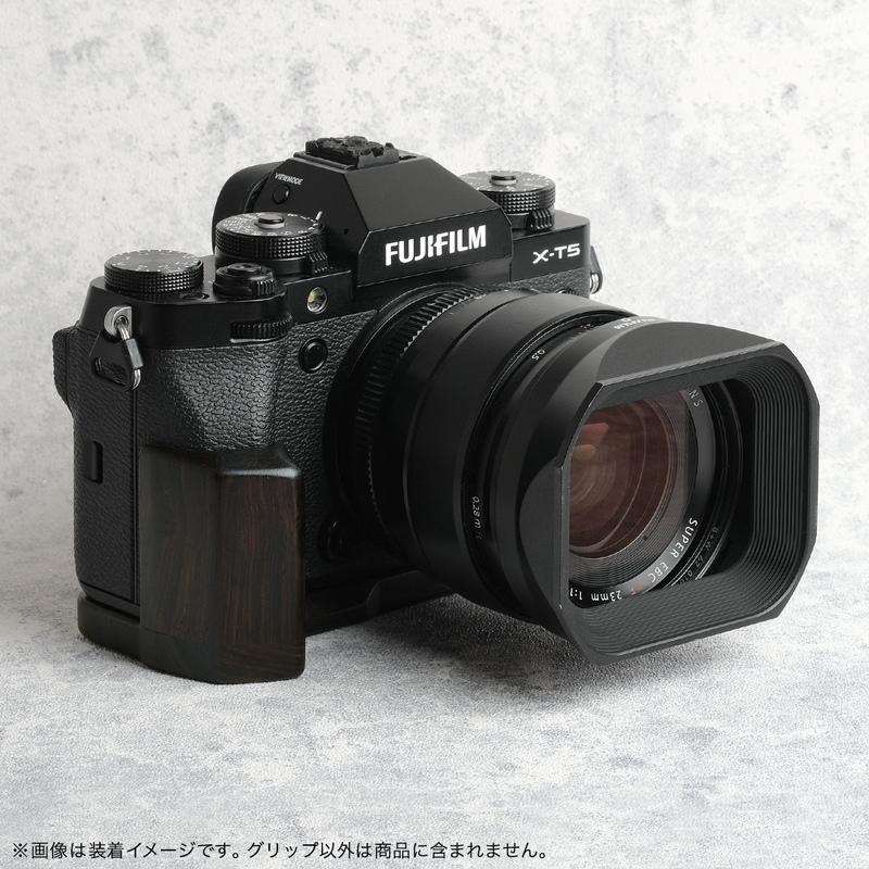 焦点工房 SHOTEN カメラウッドグリップ XT5-GP ｜FUJIFILM X-T5 用