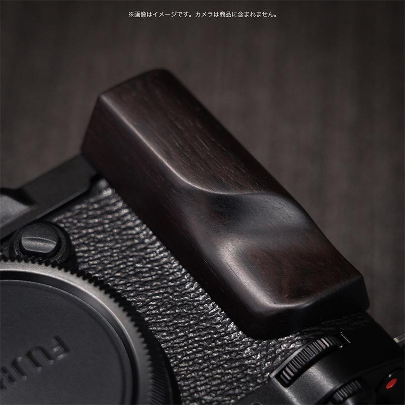 YUWOOD Y-XM5-GPB FUJIFILM 富士フイルム X-M5 専用 黒檀ウッド