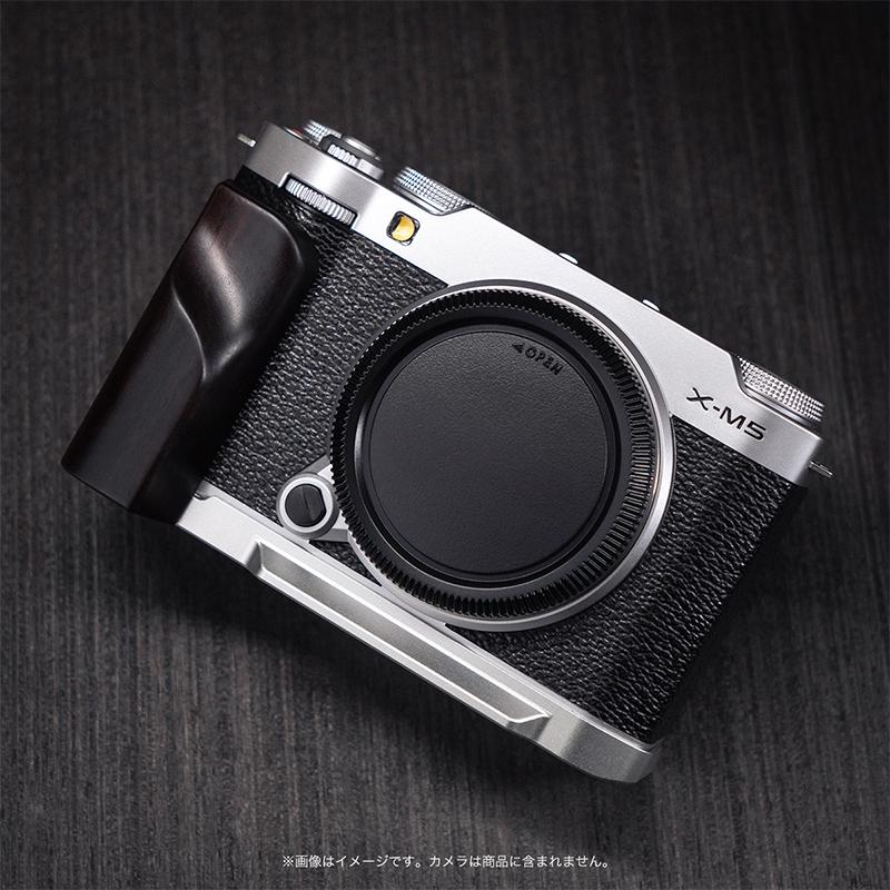 YUWOOD Y-XM5-GPS FUJIFILM 富士フイルム X-M5 専用 黒檀ウッド
