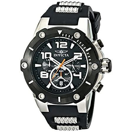 輝く高品質な Analog Speedway 17202 Men's Invicta 特別価格　インヴィクタ Display Wa Black Quartz Japanese 腕時計