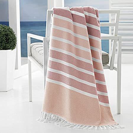 【60％OFF】 Towels, Beach 特別価格　(2 Coral) 2 of Set Collection, Towels Beach Bodrum Kassatex - 衣類乾燥機