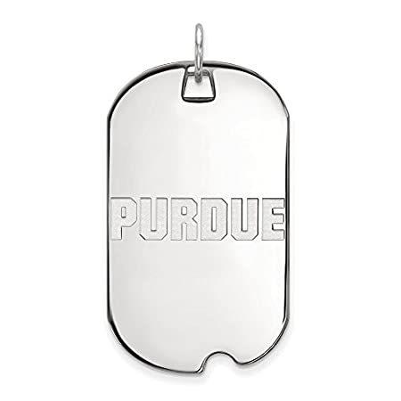 特別価格ソリッド パデュー 10k ホワイトゴールド パデュー ラージ ドッグタグ好評販売中 ホワイトゴールド B076bk9hdq