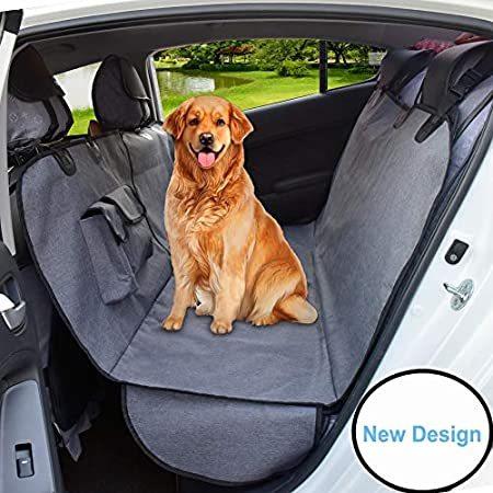 特別価格 78犬用カーシートカバー 丈夫なリップストップ 強化ステッチ 防水 傷防止 滑り止め ハンモック コンバーチブルペットシートカバー 車 Suv ト 開店記念セール
