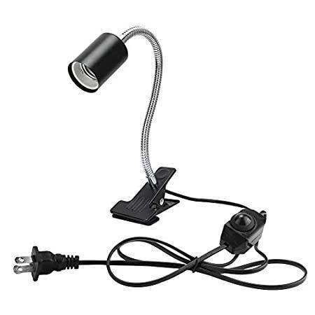 特別価格 GLOGLOW Reptile Lamp Holder, 360 Degrees Rotating Adjustable Temperature To ライト、照明器具
