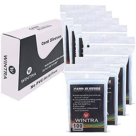 特別価格 WINTRA 800 Count Ultra Clear Penny Card 店内限界値引き中＆セルフラッピング無料 P 2-5 代引き不可 x 8 Sleeves Soft 3-5 8#039;#039;