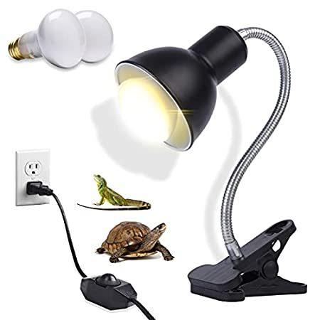 特別価格 Janyoo 爬虫類ヒートランプ カメ用 バスキング電球 Uva 75w クランプ付き 調節可能な昼夜用ライトセット 調光スイッチコンボ 最高品質の
