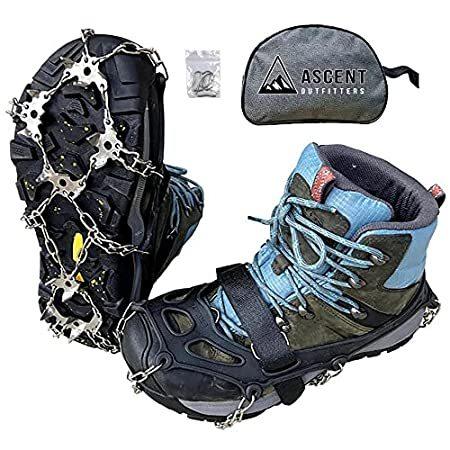 【信頼】 特別価格　Durable Ice Traction Cleats for Men and Women - Shoe Spikes for Snow and Ic アイゼン