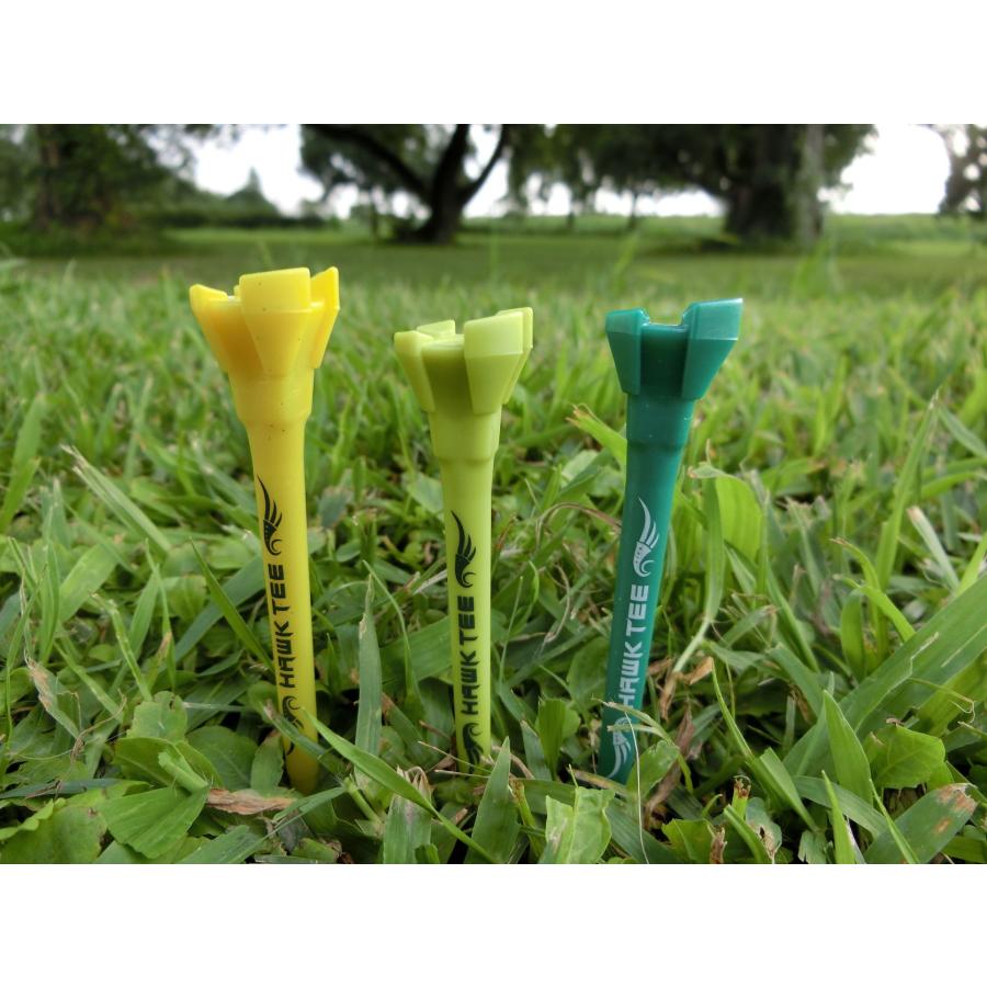 ホークティー( 1セット販売)　ドラコン競技公認ティー　飛距離アップ　驚異の耐久性　目盛り付きのため簡単に好みの高さに設定可能 |  | 03