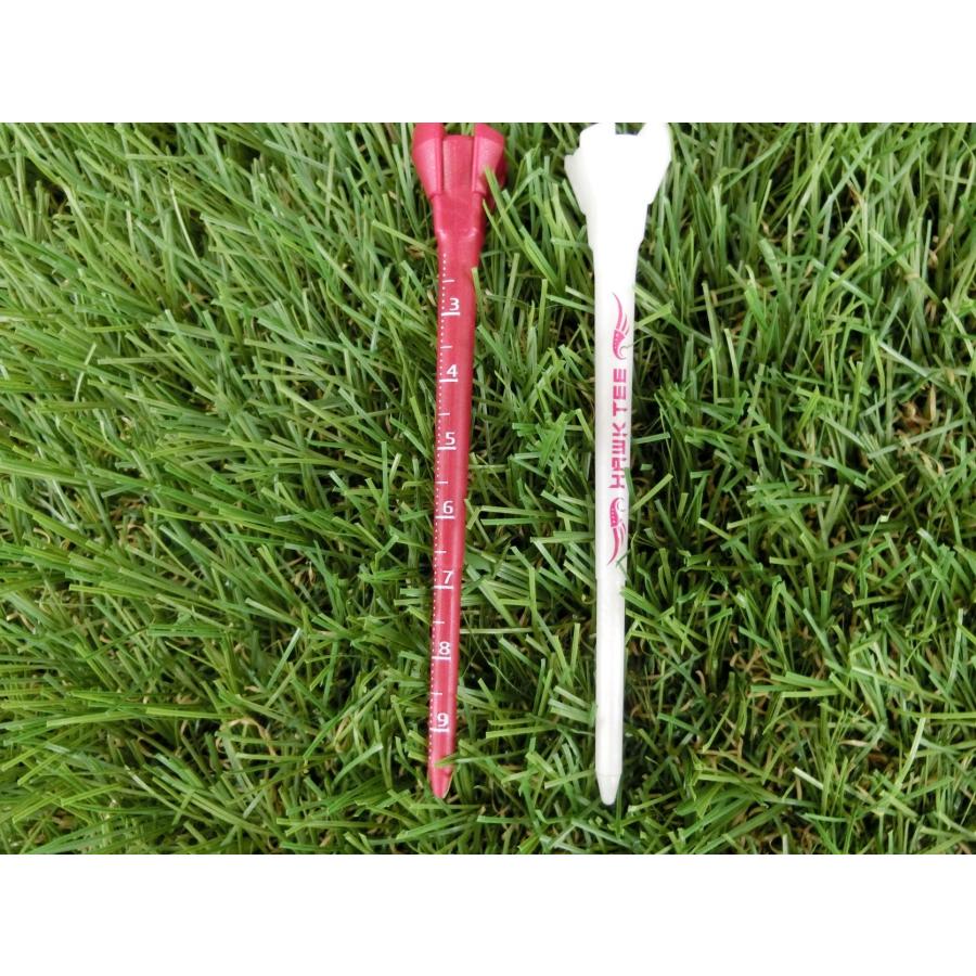 ホークティー(2セット自由に組合せ)　ドラコン競技公認ティー　飛距離アップ　驚異の耐久性　目盛り付きのため簡単に好みの高さに設定可能 |  | 07