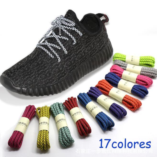 反射靴紐 シューレース 丸タイプ リフレクター 蛍光イエロー 100cm Xji6 雑貨ショップstl 通販 Yahoo ショッピング