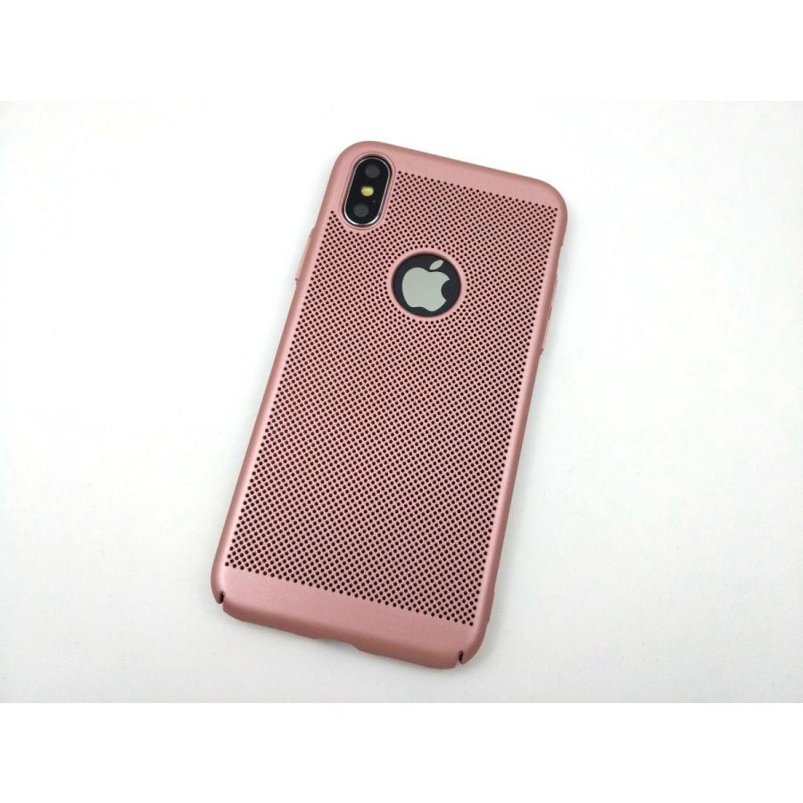 iPhone X ハードカバー 放熱タイプ メッシュ 側面フル保護 選べる5色｜stl-ys｜09