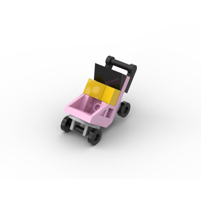 レゴ 互換 LEGO ミニフィグ  基盤板１枚プレゼント中 赤ちゃん ベビーベット ベビーカー セット 基盤板１枚プレゼント中｜stlike｜07