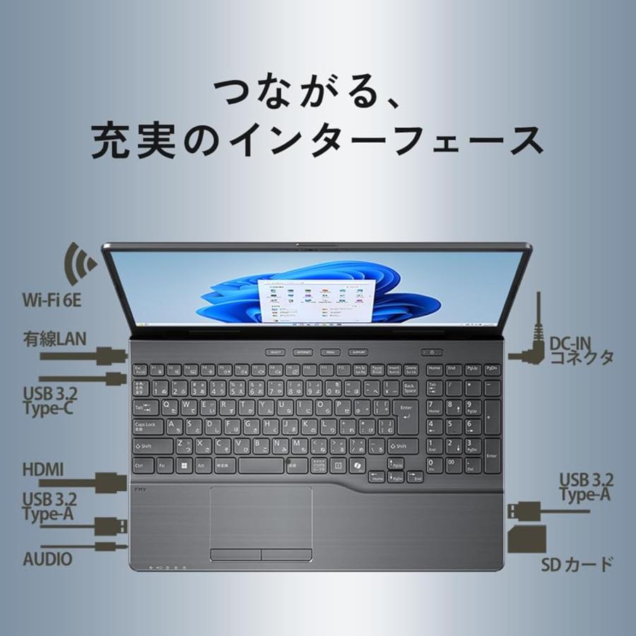 富士通 ノートパソコン FMV Note A WA1-K2 15.6型ワイド ノートパソコン FMV Note A（WA1-K2）： 富士通パソコンFMV