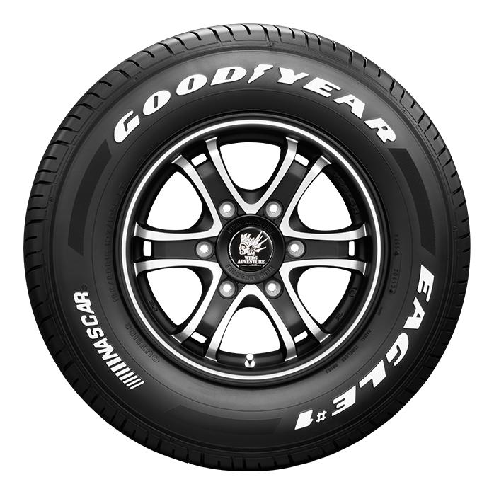 グッドイヤー ナスカー 215/65R16C 109/107R ホワイトレター GOODYEAR NASCAR ハイエース キャラバン サマータイヤ 4本セット 安い｜stm｜03