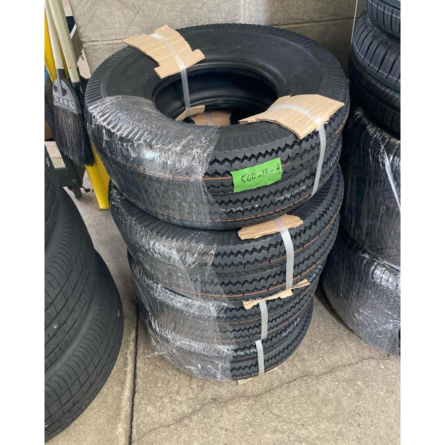 ヨコハマタイヤ 500-12 8PR Y45D チューブレス 5.00-12 4本