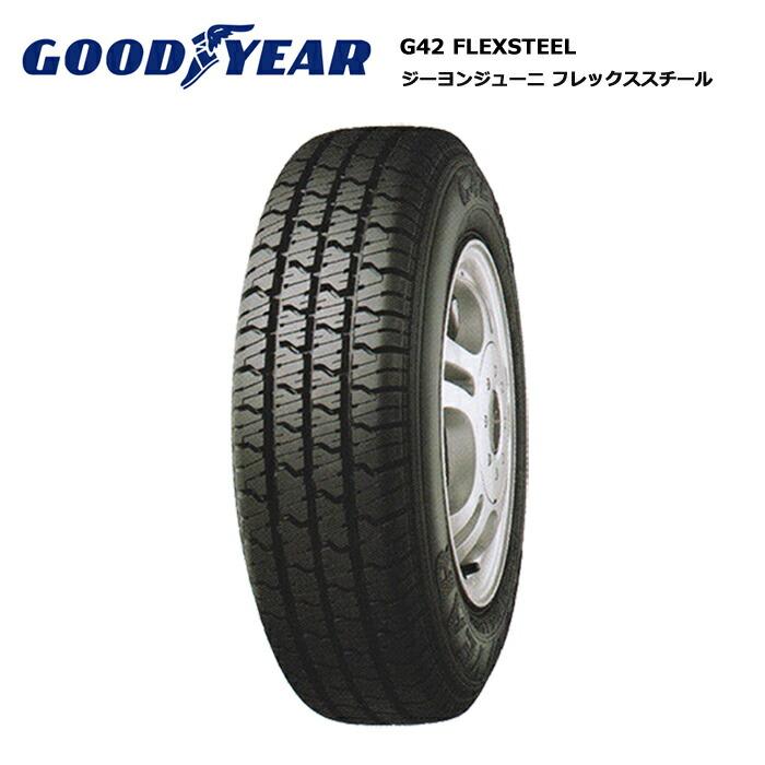 4本セット グッドイヤータイヤ 145R12 6PR G42 MID ユーロスピード 