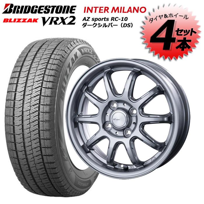 2024年製 4本セット ブリヂストンタイヤ 155/65R14 75Q VRX2 