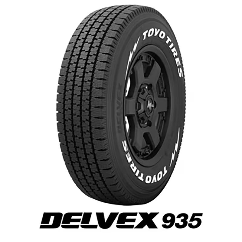 DELVEX トーヨータイヤ 195/80R15 107/105N デルベックス 935 ホワイト