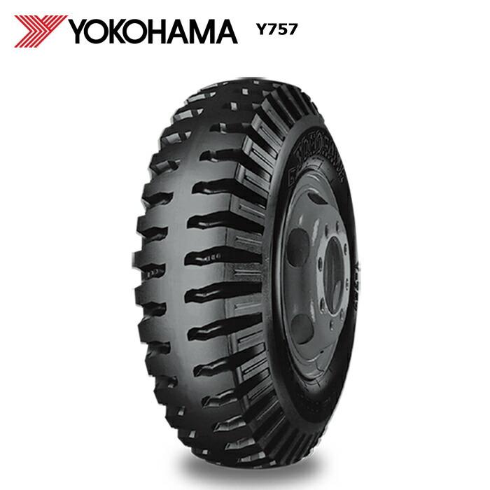 ヨコハマタイヤ 750-16 16PR Y757 チューブタイプ 1本価格 サマー 