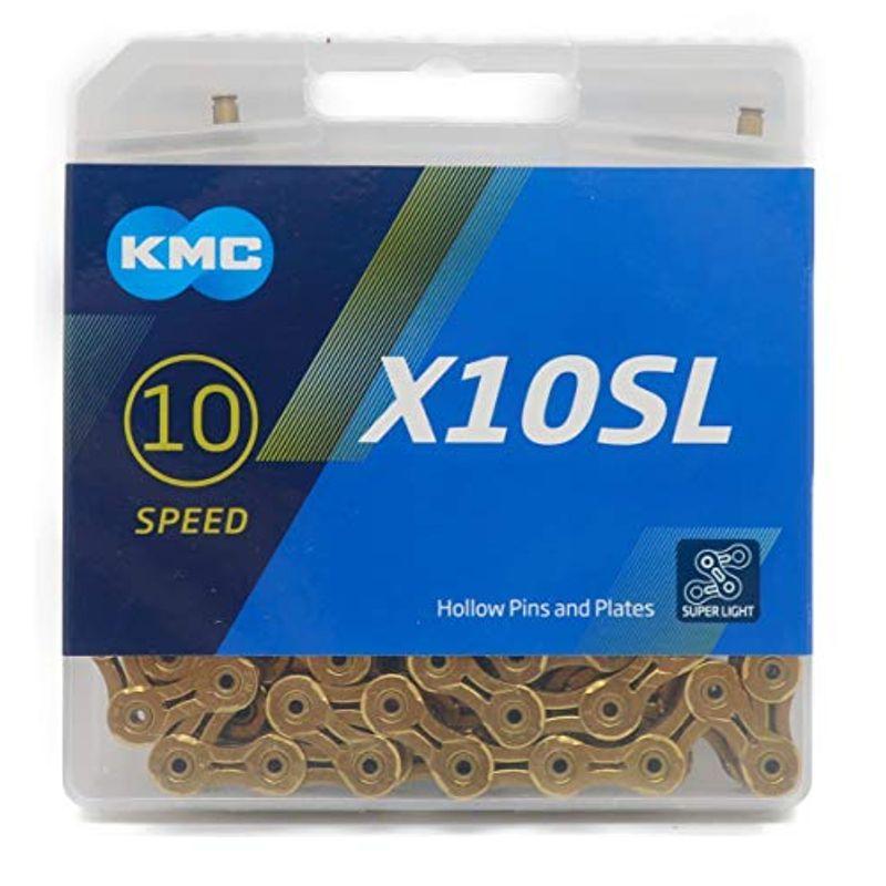 Kmc チェーン X10sl チェーン ゴールド Gold 10スピード 10s 10速 114links 並行