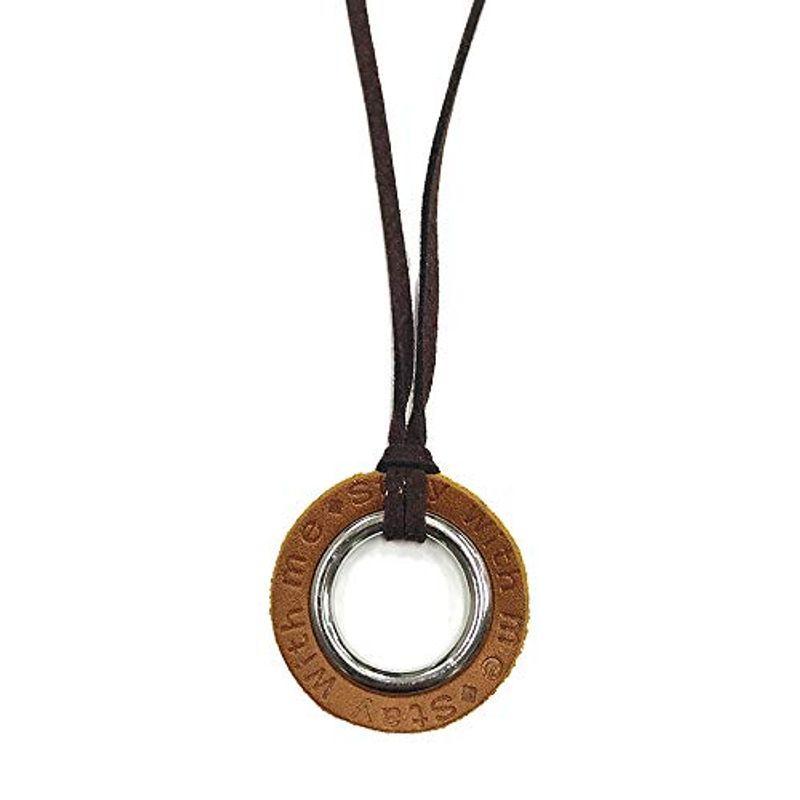 ファッション サマーセール35 オフ レザー メッセージ リング ネックレス メンズ ロング メガネホルダー キャメル Smne 021 Cqtmdzostb Smainternational Org