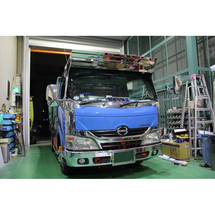 日野 エアループデュトロ ピラーレス車 標準巾 標準ルーフ フロント
