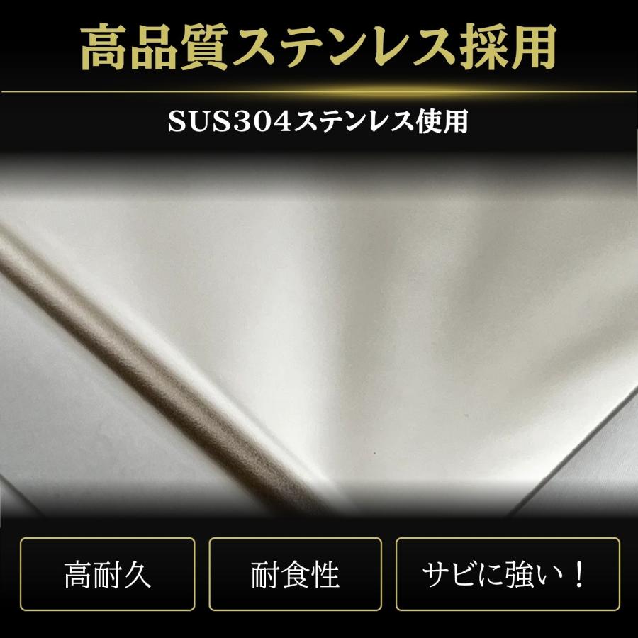 T/S製 日野 17プロフィア ステップスノコカバー 3段目 R/L ステンレス