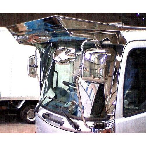 レンジャープロ ミラー格納式フロントバイザー D2e 600 ウロコ Uro ステンレスアートg 1 通販 Yahoo ショッピング