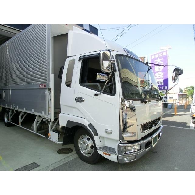 ふそう ベストワンファイター ベッド横 R/L ウロコ : ステンレス