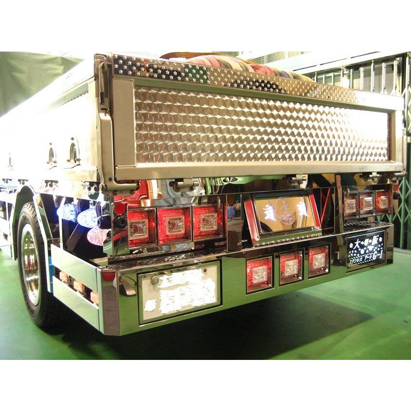 ふそう Gキャンター標準車用 ステンレス リアバンパー ふそう Gキャンター標準車用 ステンレス リアバンパー