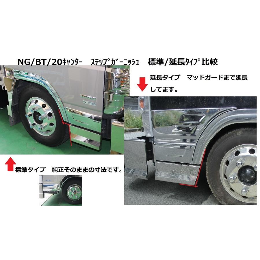 アイマックスバンパー 2トン標準 デコトラ サイドカバー 上部縞板 アイマックス2t標準バンパー アルミシマ板&サイドパネル付